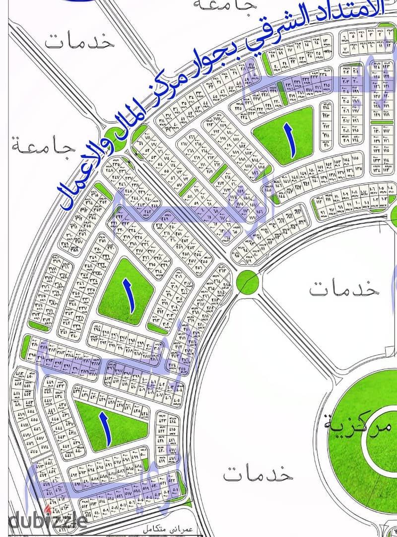 Land for sale in the eastern expansions of Badr City 0