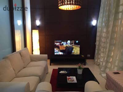 شقة مفروش بالكامل 2 نوم ايجار في ذا فيلدج بالم هيلز التجمع Apartment rent The Village