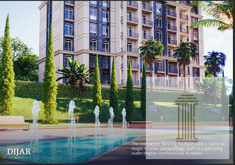 apartment 3 bedroom, down payment of 400,000, in front of Hyde Park and Mivida Compound, installments up to 12 years 0