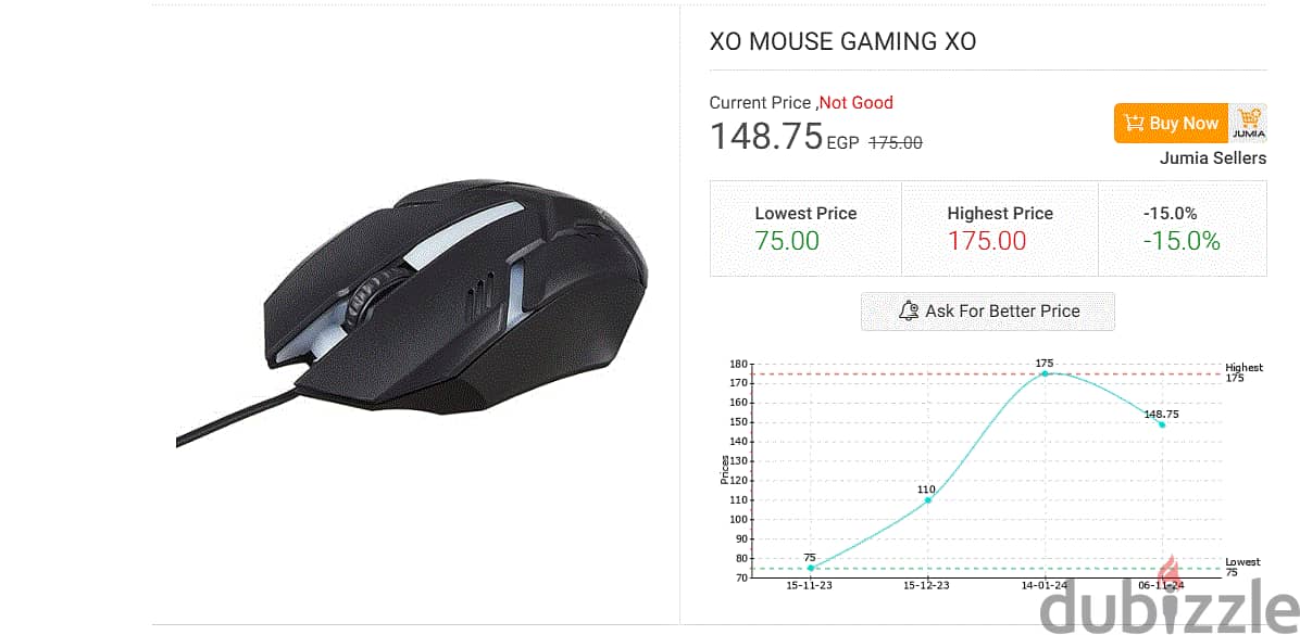 Gaming XO mouse 2