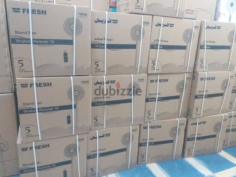 يوجد مراوح عمود ata واى هوم وhohoوmega وفريش مراوح حائطبسعر جمله 3