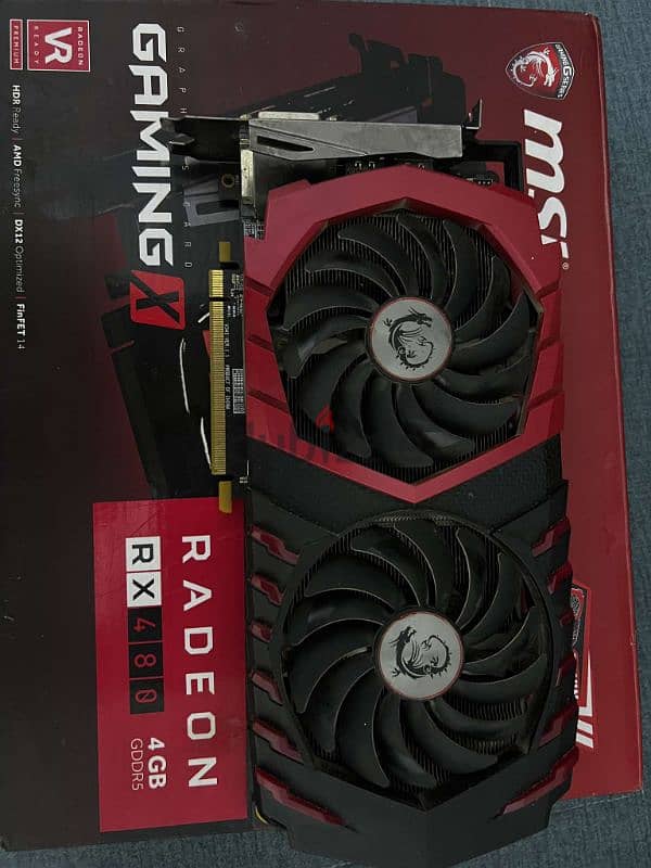 Rx 480 4gb ~Rx 580 1