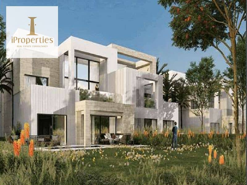 Luxury Town House for sale in east villa by Ajna company with 5% down Payment 0