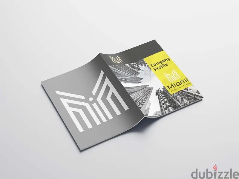 تصميم بروفايل شركة company profile design