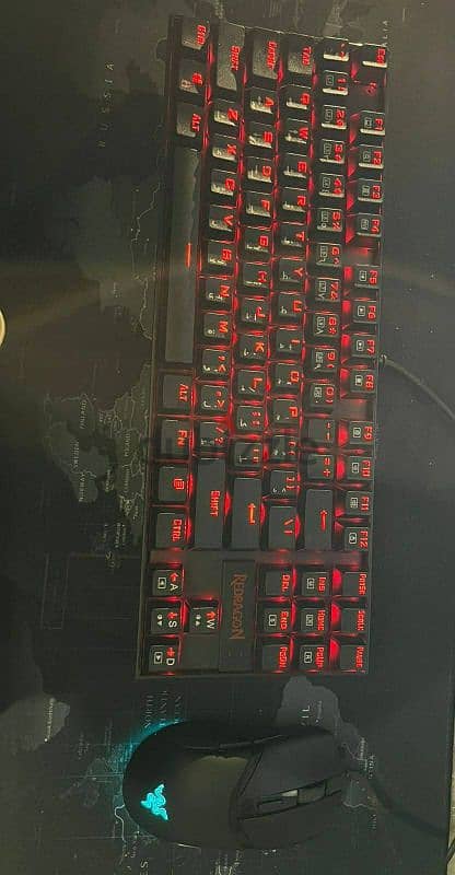 REDRAGON K552 KUMARA red backlight - blue switches 0