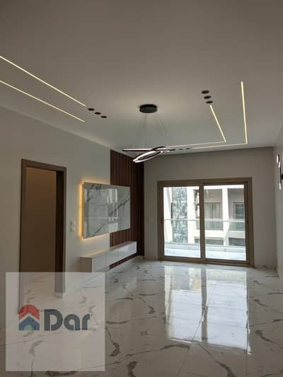 Apartment for sale in the most upscale areas of New Cairo, Galleria Compound, 130 meters. 2 Bedrooms