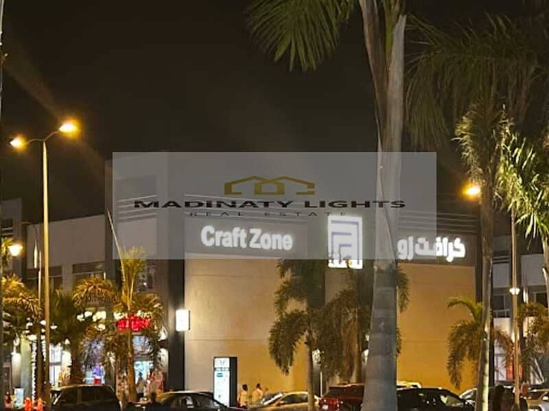 Shop for rent in Madinaty, restaurant and cafe, 96 m, Block 3, exclusively available to everyone 0