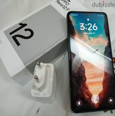 جهاز oppo Reno 12 f 4g في ضمان اوبو لسه معاه 9 شعور جوه الضمان استعمال