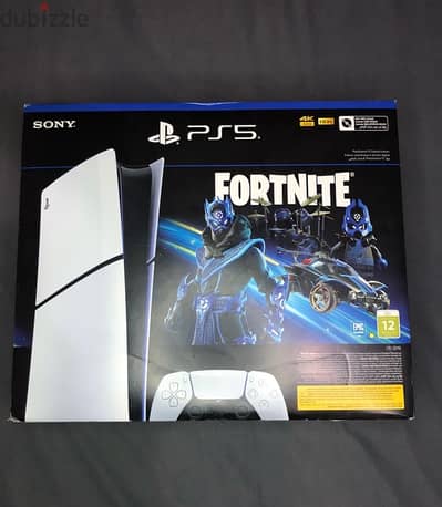 playstation 5 slim digital edition fortnite version متبرشم بضمان سنة