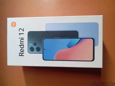 Redmi 12 رام ١٢ (٨+٤) مساحة ٢٥٦