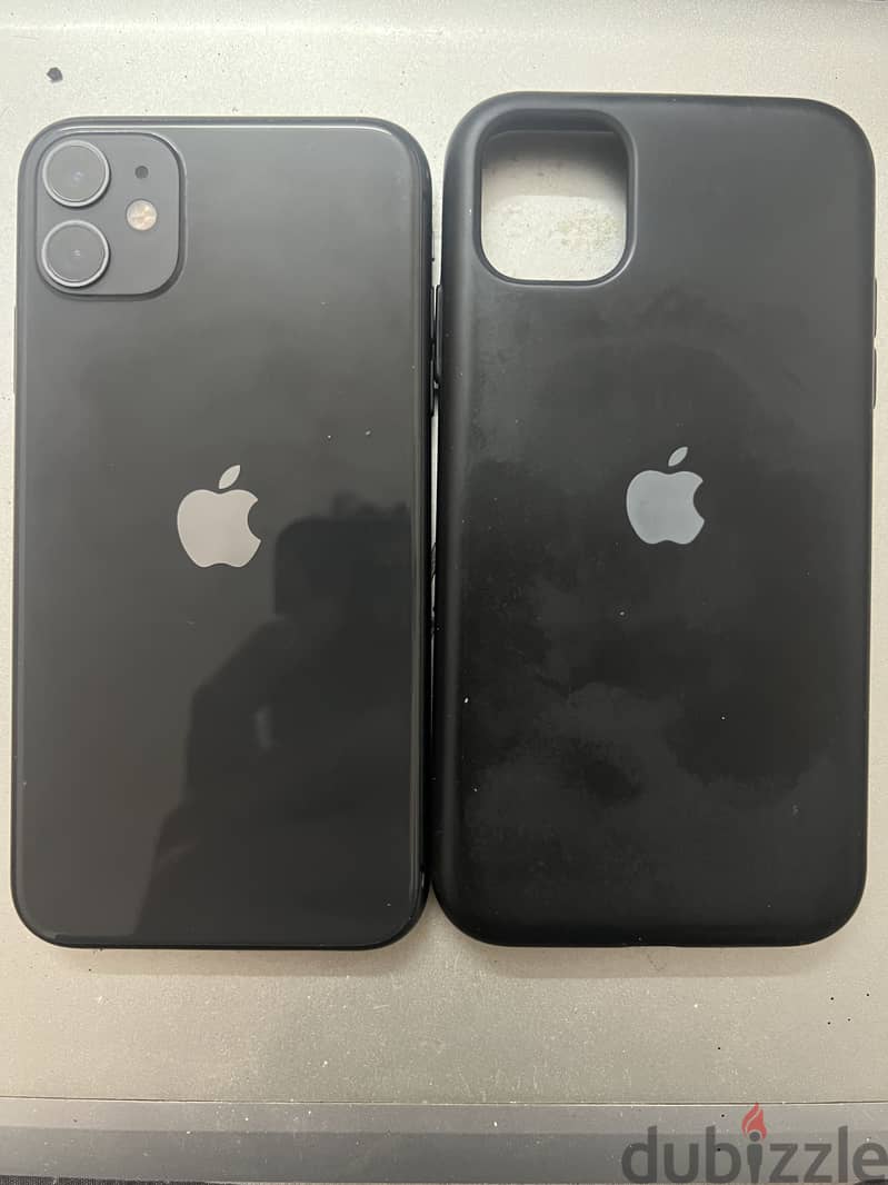 Iphone 11 black 64G BH75% 12500 0