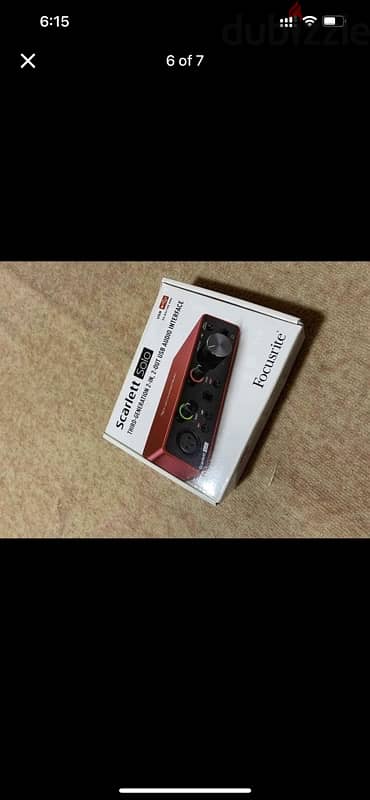 scarlett solo 3rd gen audio interface 2