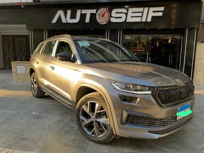 Skoda Kodiaq 2023 sport line اعلى فئه