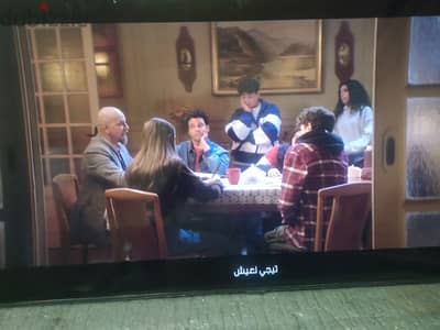 شاشه 55 اسمارت 4k زيرو فيهااا 4 خطوط مش مواثرين ع اي حاجه