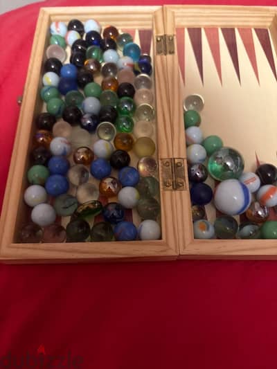 Vintage Marble Collection – 100+ Colorful Marbles with Box