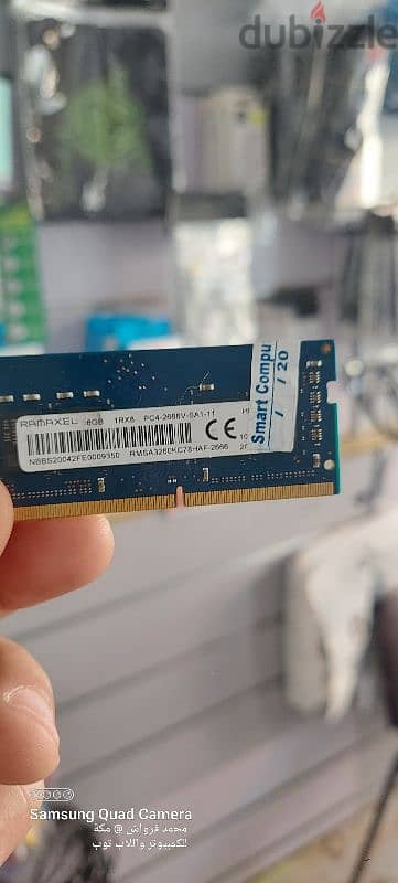 هارد ssd ورامة ٨جيجا ram 8giga ddr4