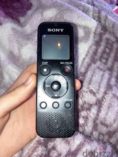 sony Digital Voice Recorder with Built-in USB - Black, ICD-PX470