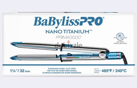 Babyliss pro nano titanium prima 3000 hair styling flat iron