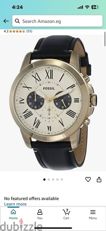 fossil chronograph original watch