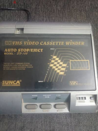 vhs video cassette winder