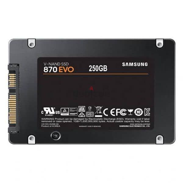 هارد SSD Samsung 250g بحالة ممتازة 0