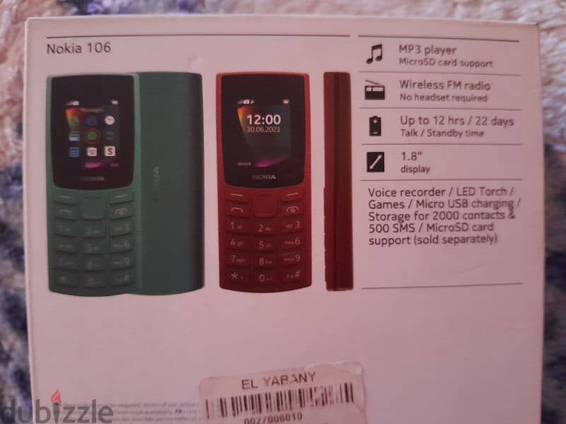 Nokia 106 original 3