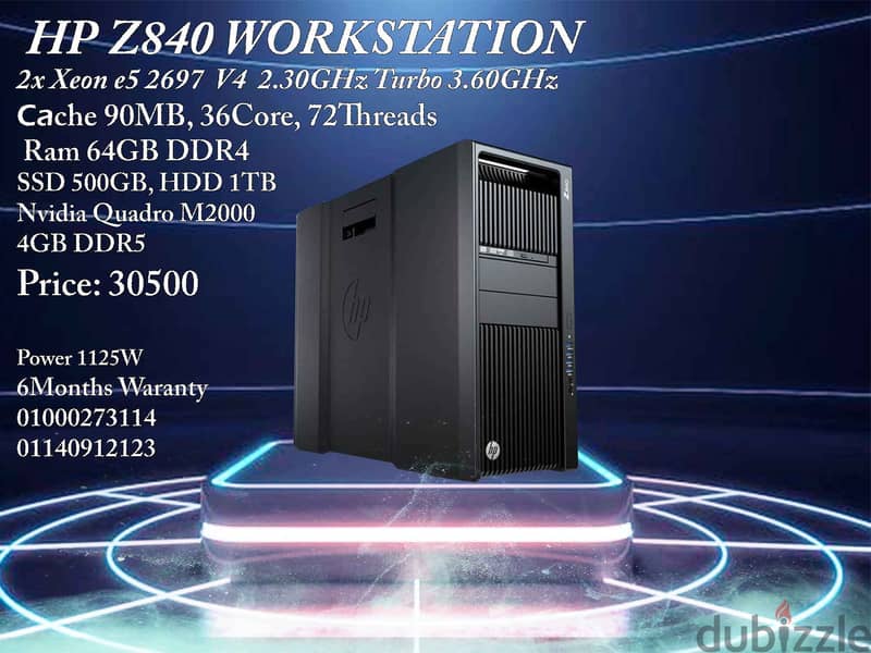 HP Z840  Workstation V4 1