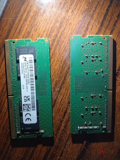 2x8 GB ram DDR4 3200MHz Dell G15 original ram (laptop)