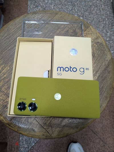 Motorola G85 dual sim 256/12G Green جديد بضمان الوكيل