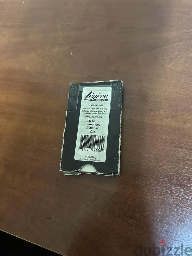 Legere Signature Tenor Saxophone Reed - Size 2.5 ريشة ساكسفون ساكسsax 2