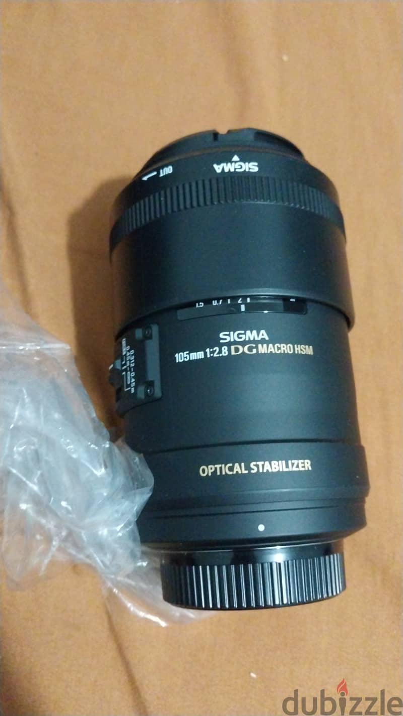 Lens sigma 105 macro nikon 1