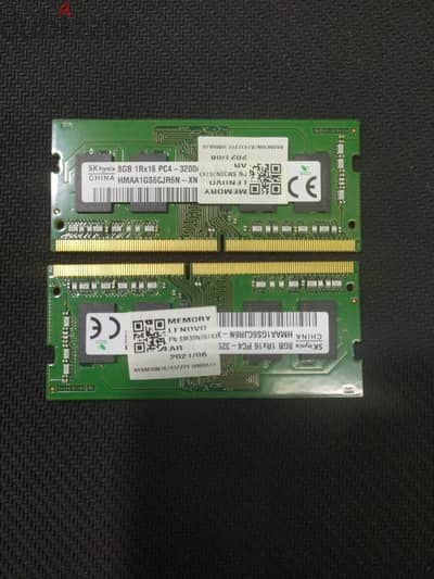 laptop ram DDR4 2*8GB (3200)