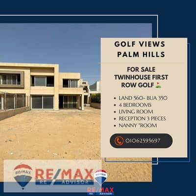 For Sale Twinhouse First Row Golf