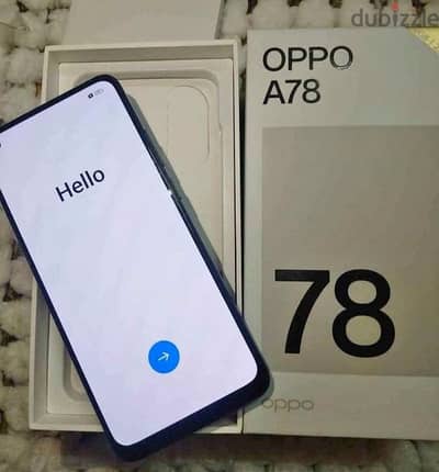 Oppo A78 Hard 256 Ram 8+8 د استخدام خفيف وراقي والمعاينة خير الدليل