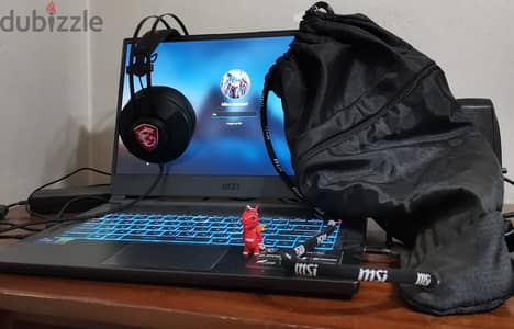 (Light & Slim & Aluminium)Msi Stealth 15m-RTX 3060+هدية مروحة ريدراجون