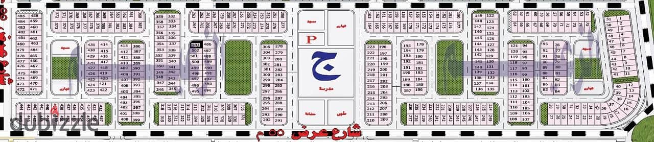 قطعه ارض للبيع الامتداد الشرقي مدينة بدر