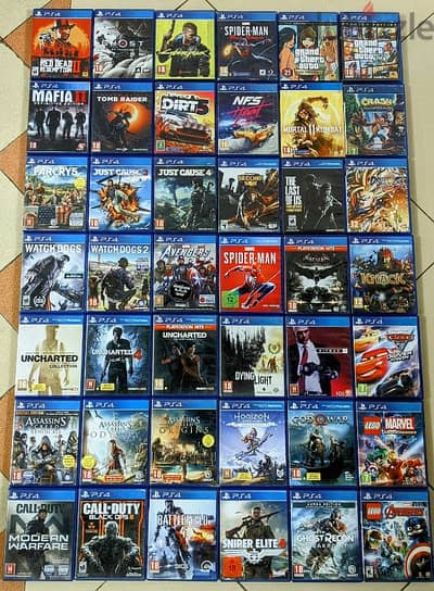 Ps4-ps5 Cd Games-playstation / العاب بلايستيشن - بلاى ستشين ٤