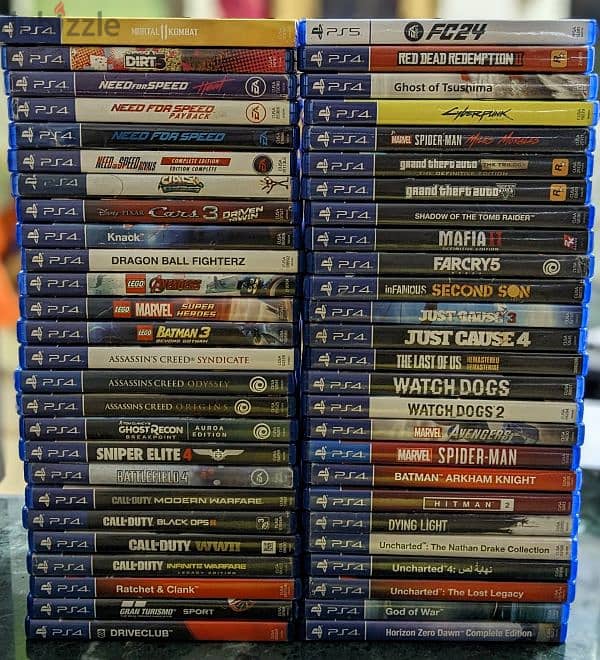 Ps4-ps5 Cd Games-playstation / العاب بلايستيشن - بلاى ستشين ٤ 3