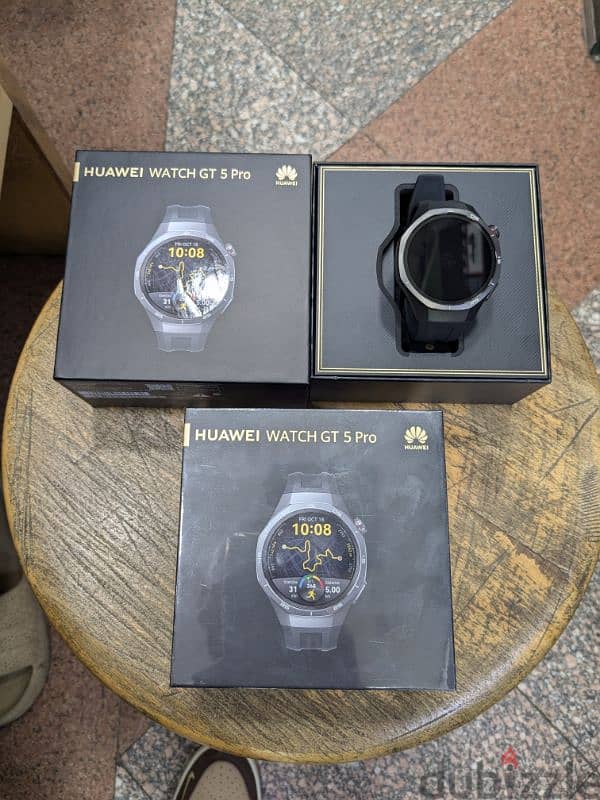 Huawei Watch GT 5 Pro Black جديد متبرشم 0