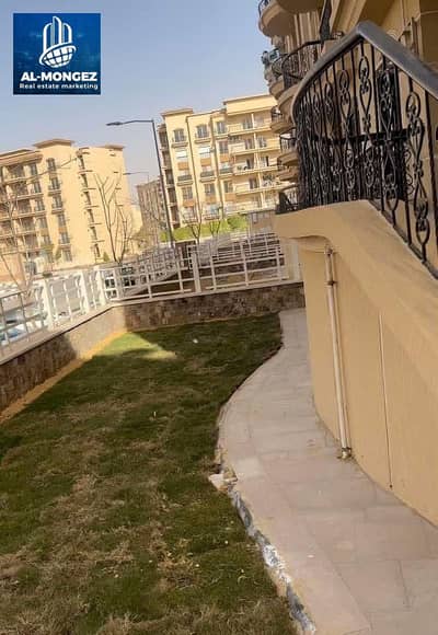 Apartment for rent, empty, 122 square meters + 90 square meters garden, in Rehab City, First Settlement, New Cairo