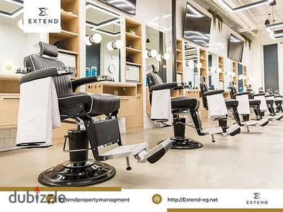 Barbershop for Rent - 50 sqm - West Point Mall - In the Heart of 6th of October