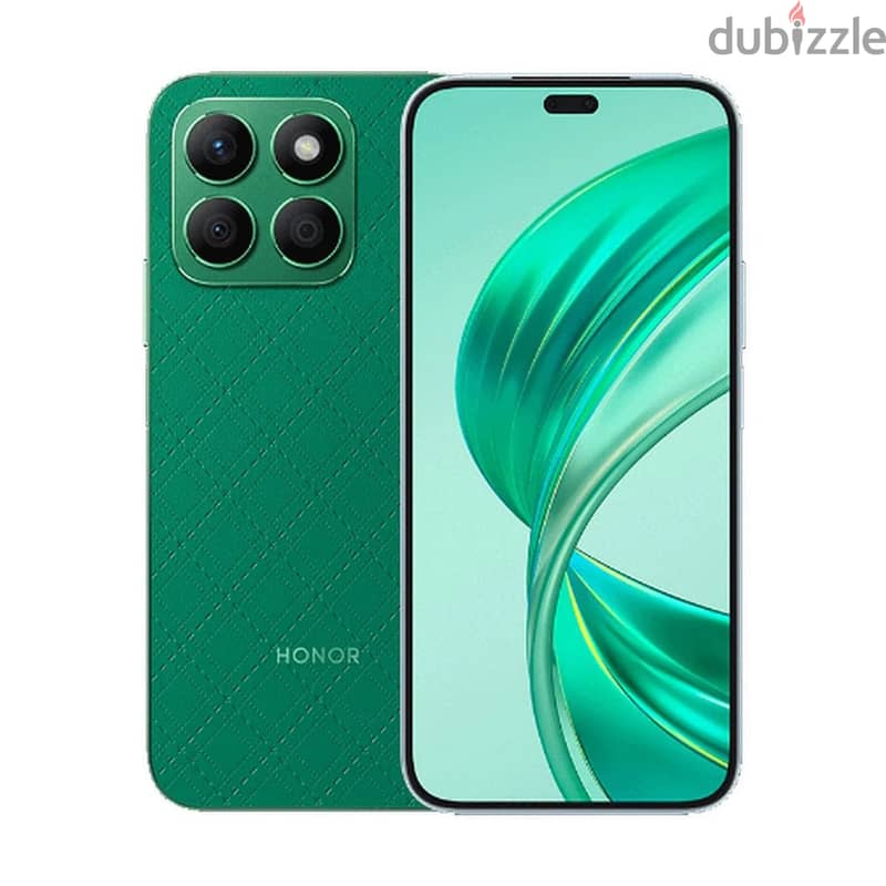 Honor x8b 512gb 8 ram لون اخضر كسر زيرو 0