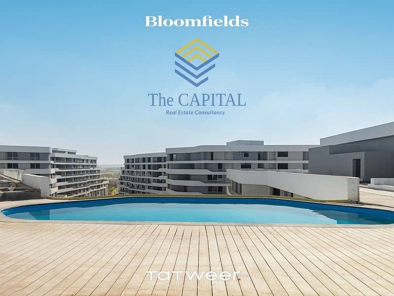 Apartment for sale at bloom fields mostakble city |  With Lowest Down Payment Installment 10 years 0