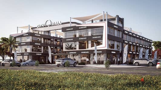 City Mall next to Beit El Masria Compound and Rawda Salmiya, on the service axis of October Gardens, in the middle of the largest population density,