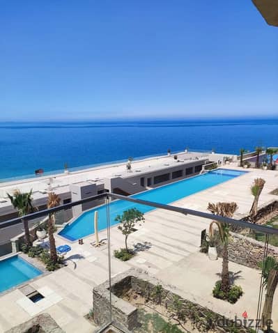 Studio for sale, fully finished, 50m, sea view, in Il Monte Galala, Sokhna