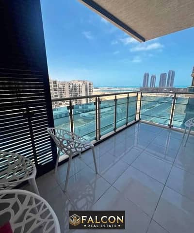 Immediately ! fully finished Chalet for sale double view towers and lake in Mazarine New Alamein installments until 2035