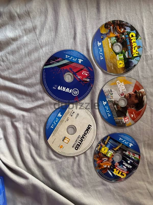 five PS4 games for sale!! 1