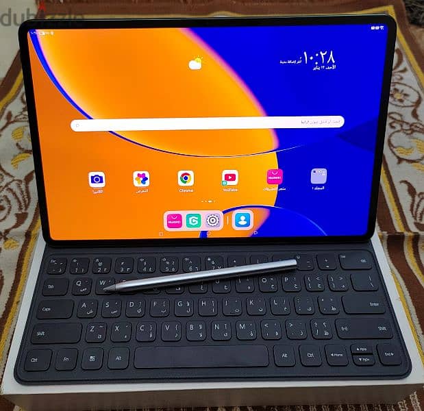 العملاق هواوي Matepad Pro 12.6 شاشة اوليد بالكيبورد والقلم رام 8 / 256 0