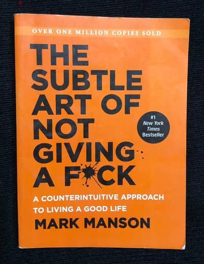 كتاب فن اللامبالاة the subtle art of not giving a f*ck