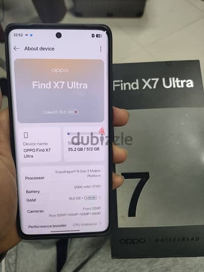 Oppo Findx7 ultra 512gb